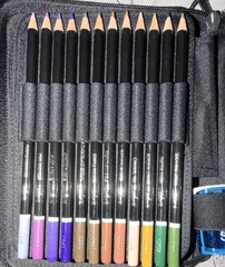 ColorIt Artists’ Colored Pencil/Crayon Set Multicolor with Carrying Case
