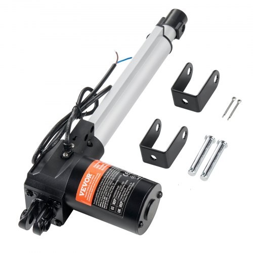 Linear Actuator 12V, 8 Inch Heavy Duty 1320lbs/6000N Linear Actuator, 0.19″/…