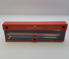 Faber Castell Colour Grip Coloring Color Pencils Germany 5 Piece Set NOS 2001