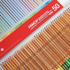 Holbein Artists’ Watercolor Pencil Set of 50 – Complete Range WP195
