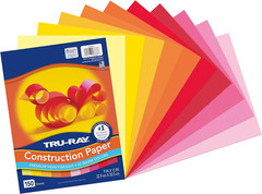 Construction Paper, Warm Assorted, 9″ X 12″, 150 Sheets