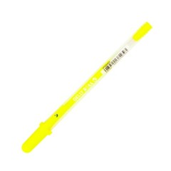 38164 Sakura Gelly Roll Moonlight Gel Pen, Fluorescent Yellow, 1.0mm, Box of 12