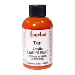 Acrylic Leather Paint Tan 4 Fl Oz 1 PCS DIY Craft Shoe Bag Repair Dyes