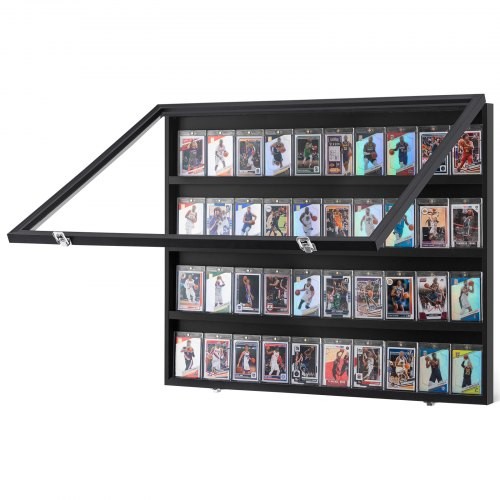36 Graded Sports Card Display Case, 30.5×24.3×2.1 in, Baseball Card Display …