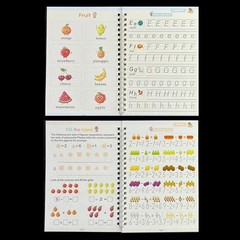 Magic Practice Copybook Kids Reusable Writing Book Calligraphy English Pen USA