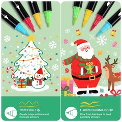 Tongfushop 72 Colors Acrylic Paint Markers, 1 Count (Pack of 72), 72 colors