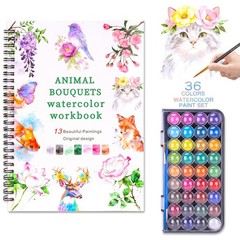 watercolor workbook – 13 Different Patterns of Original DIY Designs | water c…