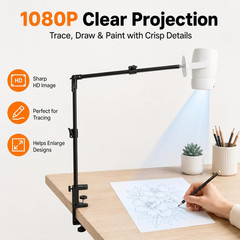 Art Projector for Tracing Drawing Painting, 1080P Drawing Projector with Wifi 6