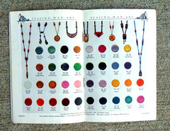 ANTIQUE 1922 SEALING WAX ART 24-PAGE ADVERTISING BOOKLET BY DENNISON MFG. CO.