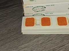 Now Vintage 1950s Binney & Smith Crayola Watercolor Refill Pans 1 Doz