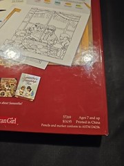 American Girl Samantha Art Studio 6 Colored Pencils Blending Tool