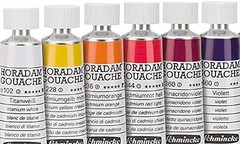 Schmincke – HORADAM® Gouache, 10 x 0,51 fl 0.51 Fl Oz (Pack of 10), Assorted