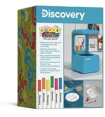 Discovery Doodle Projector Light Art Station Box IncompleteMissingMarkers &Discs