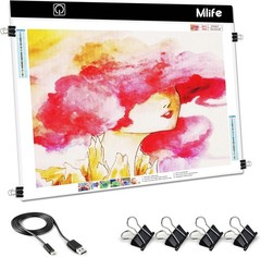 Mlife A2 LED Light Pad for Diamond Art Painting Light Board with 3 Brightness…