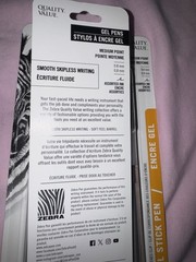 Zebra Gel Ink Stick Pens – 0.7mm – 6 Mixed Colors (3 packs of 2 pens)