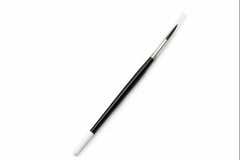 Andrew Mack 169 Blue Squirrel Black Synthetic Mix Quill Brush Size 4