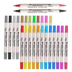Multicolor Marker Pen Set – Waterproof Acrylic Paint Tips for Kids & DIY Crafts
