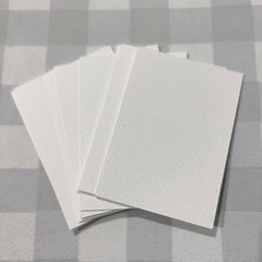 ACEO ATC Art Trading Card Blanks 100 Pack Square Corner Bulk – 2.5×3.5in 300gsm