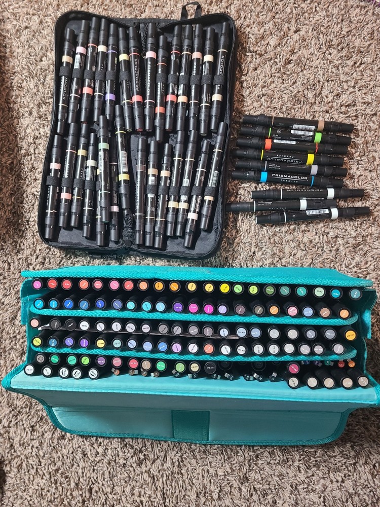 Prismacolor Premier Alcohol Markers Multicolor Set with Carry Case