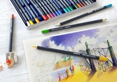 Professional Grade Color Pencils – 48 Colors