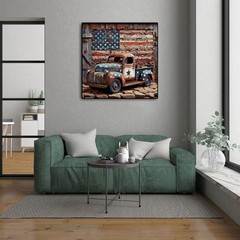 Truck Paint by Numbers Kit for Adults Paint by Number Kits for Kids on Canvas