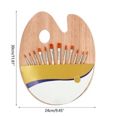 Nylon Hair Artist Acrylic Paint Brushes Painting Paint Brush Set for Watercolor
