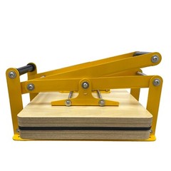 Manual Flat Press Printmaking Machine 380x380mm Letterpress Tool 4Stage Adjustab