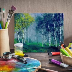 FIXSMITH Canvas Boards for Painting 11×14 Inch, Super Value 24 Pack Paint Can…