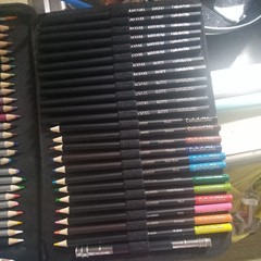 76 Pack Drawing Sketching Kit, Pro Art Supplies -and pentel oil pastels 50