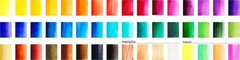 Portable Watercolor Palette Paint Set – 48 Water Colors in Half Pans with Mix…