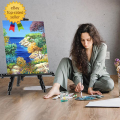 66″ Adjustable Art Easel Stand Folding Metal Display Painting Canvas Tripod