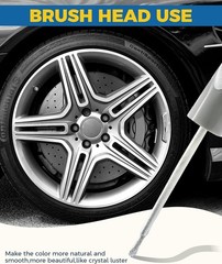Touch Up Paint for Cars Rim Scratch Repair Silver Auto Wheel Car Paint Pen
