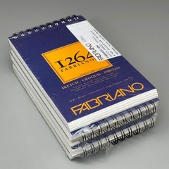 FABRIANO I264 Sketch Paper PADS (5 PACK) 5.5″ x 8.5″ Sketch Pad 100 Sheets each