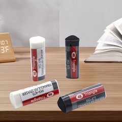Triangular Erasers Ergonomic Grip Easy Erasing For Student Drawing Sketching
