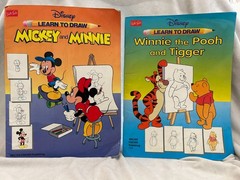 Walter Foster Disney How to Draw Book Collection