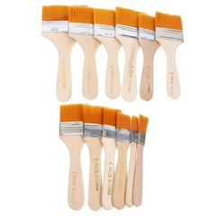 1Set DIY Graffiti Wooden Paintbrush for Oil Painting Supplies