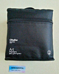 Ohuhu Marker Pen 72 Colors 73 Honolulu Brush tip & Bold type with Blender Pen