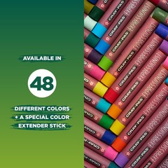 SAKURA XLP50 50-Piece Cray-Pas Expressionist 1 Count (Pack of 50), Multicolor