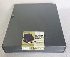 ArchivalWare Museum Storage Box, 16″ x 20″ x 3″ Drop-Front NEW