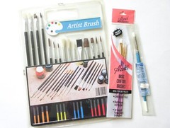 Artist Craft Paint Brush Lot 19 Colonial, Aleene’s, Images, New Vintage