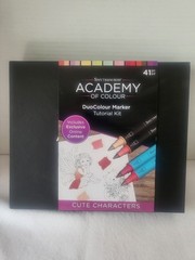 Spectrum Noir Acadamy Of Colour Duocolor Marker Tutorial Art Set Exclusive 41 Pc