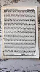 Formatt Dry Transfer Type Sheets Vintage Art Supply (Lettraset) Acetate NOS