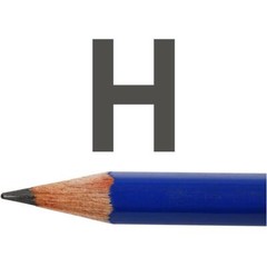 Lyra 12 Groove Graphite Triangular Robinson Pencils D: 6.8 mm Lead:2 mm Grade HB