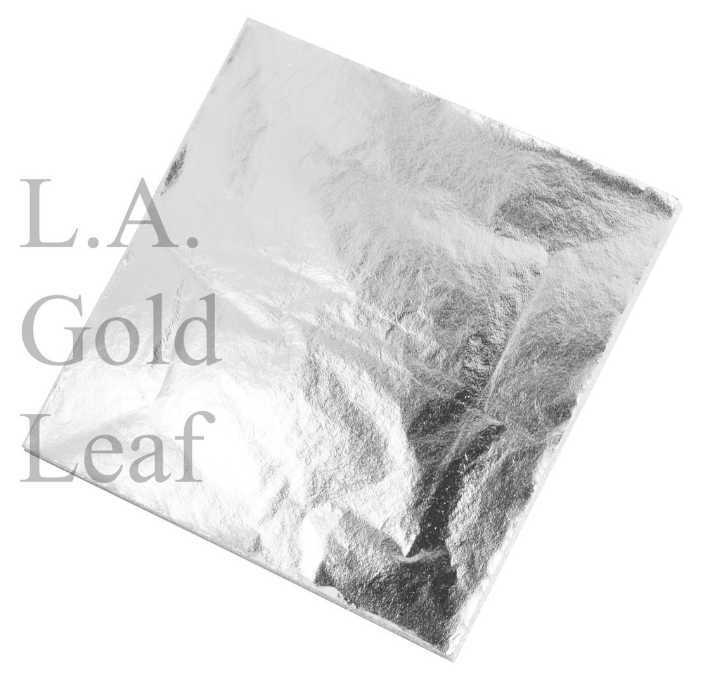 Imitation Silver Loose Leaf EN-500 Sheets (6.3×6.3″) Great Quality, Lower Price!