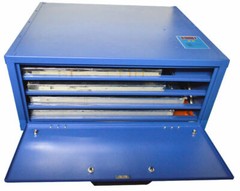 Silk Screen Drying Cabinet 4 Layers 25*21in Working Area Horizontal Dryed Box