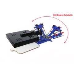 3 Color 1 Dryer Screen Printing Equipment Micro-adjust Press Pritner Silk Screen