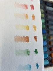MAIMOUFIN Watercolor Journal,100% Cotton Watercolor Paper, 7.6″ x 7.6″,20 She…
