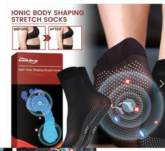 Ionic Shaping Stretch Socks, Outdoor Sports Comfortable Breathable Non-slip Foo