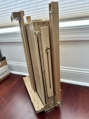 French Style Portable Tripod Wooden Artist Easel