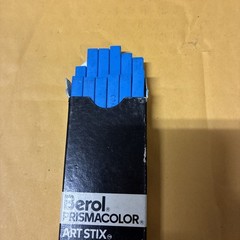Berol Prismacolor Art Stix Blue #1903 12 Pieces M222